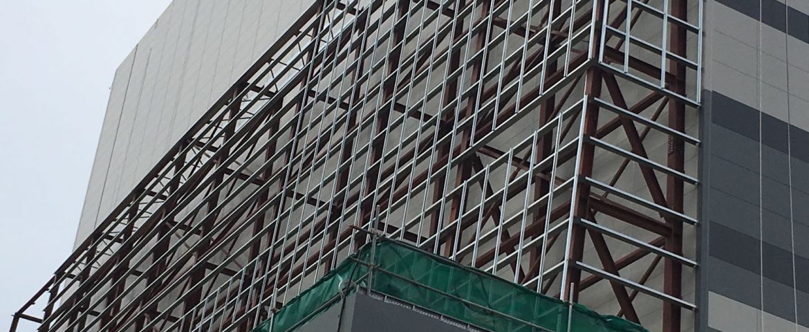 Structural Steel Support for Windshield